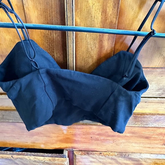 Black Wilfred bra top size 2 - Picture 4 of 4